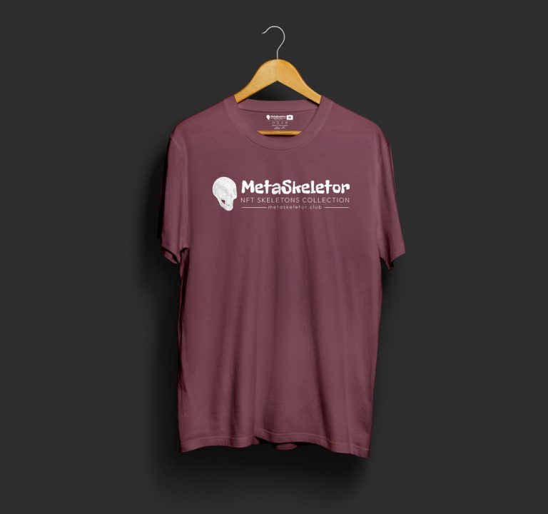MetaSkeletor T-shirt Model Maroon 05
